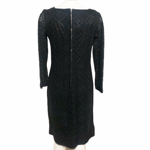 Vintage Handmade Black Lace Dress - Picture 3 of 7